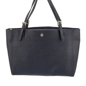 Tory Burch black leather shoulder bag